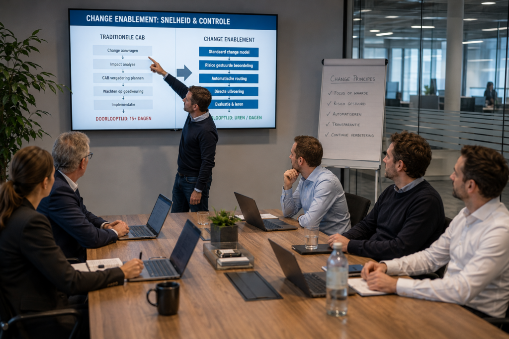 Change management dat werkt: snelheid zonder controleverlies